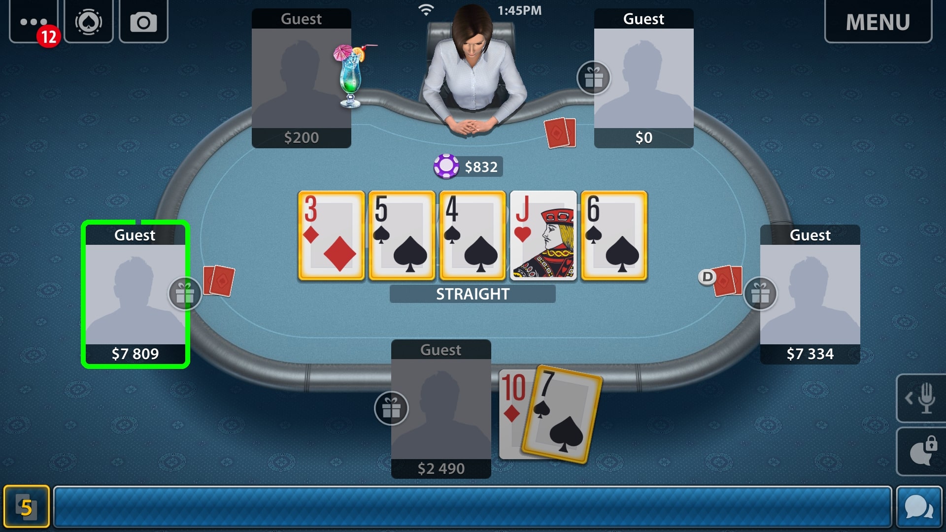 best free offline poker app