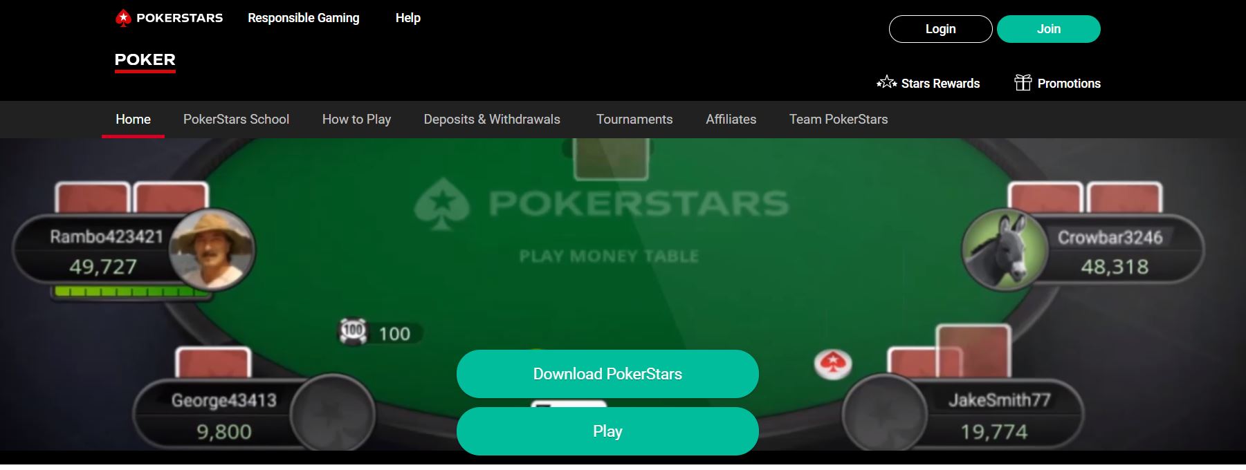 free PokerStars Gaming